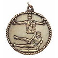Medals, "Gymnastics, Male" - 2" High Relief